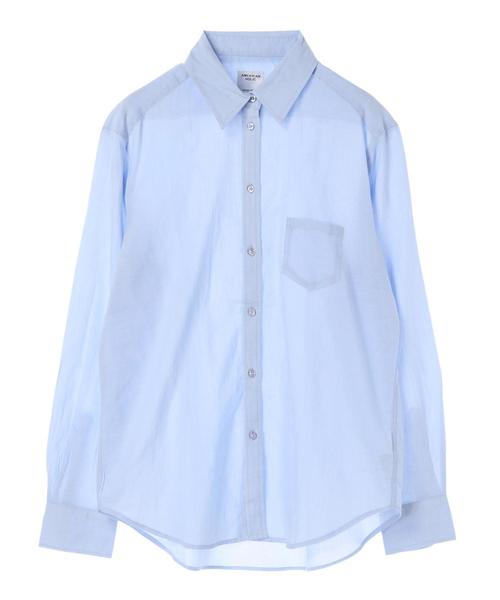AMERICAN HOLIC(アメリカンホリック)の「12col. ベーシックソフトシャツ *(シャツ/ブラウス・レディース・ピンク/ネイビー/ブルー系その他4/マルチ/ベージュ系その他4/レッド系その他7/ブルー系その他5/サックスブルー/オフホワイト/ブルー系その他7/その他5/その他7・L/M)」の21枚目の写真