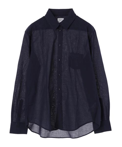 AMERICAN HOLIC(アメリカンホリック)の「12col. ベーシックソフトシャツ *(シャツ/ブラウス・レディース・ピンク/ネイビー/ブルー系その他4/マルチ/ベージュ系その他4/レッド系その他7/ブルー系その他5/サックスブルー/オフホワイト/ブルー系その他7/その他5/その他7・L/M)」の17枚目の写真