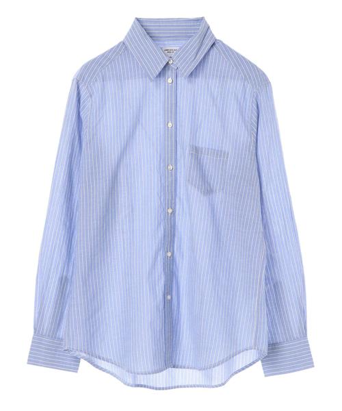 AMERICAN HOLIC(アメリカンホリック)の「12col. ベーシックソフトシャツ *(シャツ/ブラウス・レディース・ピンク/ネイビー/ブルー系その他4/マルチ/ベージュ系その他4/レッド系その他7/ブルー系その他5/サックスブルー/オフホワイト/ブルー系その他7/その他5/その他7・L/M)」の20枚目の写真