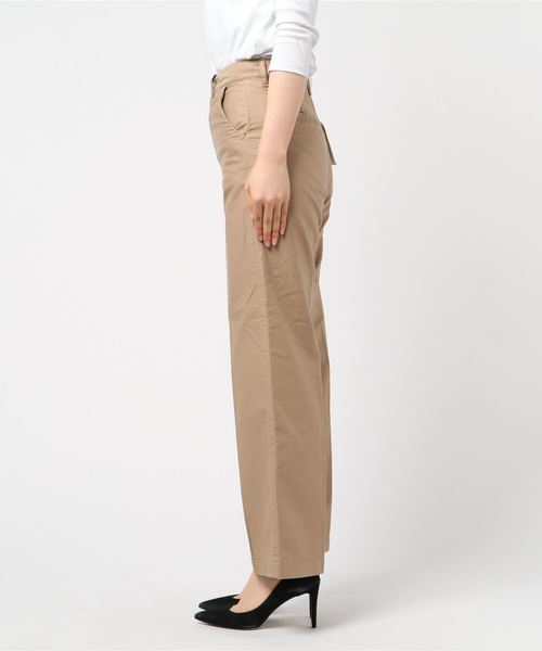 qualite（カリテ）の「【Fire Service】 WIDE ﾓｰﾙｽｷﾝ（その他パンツ・レディース・ベージュ・34/36）」の2枚目の写真