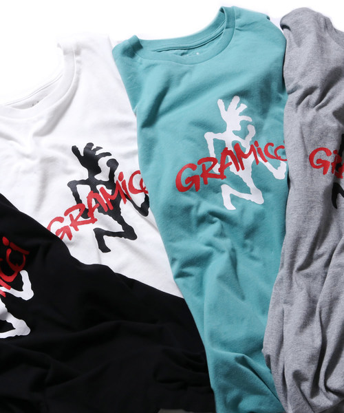 Gramicci(グラミチ)の「GRAMICCI / グラミチ LOGO S/S TEE(Tシャツ/カットソー・メンズ・グレー/ホワイト/ブラック/ミント・M/L/XL/S)」の19枚目の写真