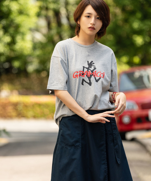 Gramicci(グラミチ)の「GRAMICCI / グラミチ LOGO S/S TEE(Tシャツ/カットソー・メンズ・グレー/ホワイト/ブラック/ミント・M/L/XL/S)」の16枚目の写真