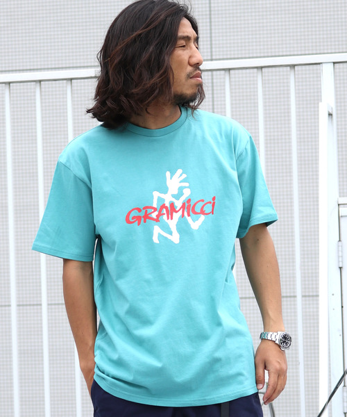 Gramicci(グラミチ)の「GRAMICCI / グラミチ LOGO S/S TEE(Tシャツ/カットソー・メンズ・グレー/ホワイト/ブラック/ミント・M/L/XL/S)」の13枚目の写真