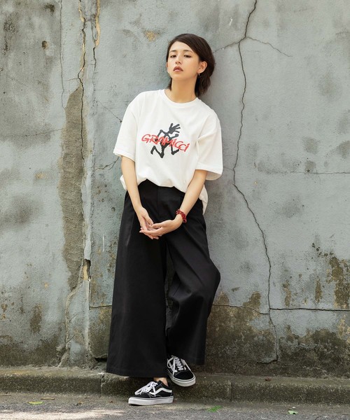 Gramicci(グラミチ)の「GRAMICCI / グラミチ LOGO S/S TEE(Tシャツ/カットソー・メンズ・グレー/ホワイト/ブラック/ミント・M/L/XL/S)」の12枚目の写真