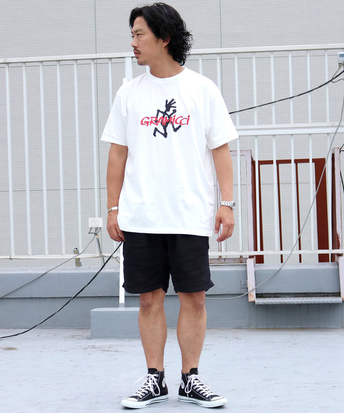 Gramicci(グラミチ)の「GRAMICCI / グラミチ LOGO S/S TEE(Tシャツ/カットソー・メンズ・グレー/ホワイト/ブラック/ミント・M/L/XL/S)」の11枚目の写真