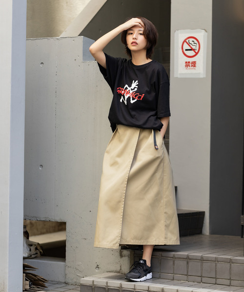 Gramicci(グラミチ)の「GRAMICCI / グラミチ LOGO S/S TEE(Tシャツ/カットソー・メンズ・グレー/ホワイト/ブラック/ミント・M/L/XL/S)」の10枚目の写真