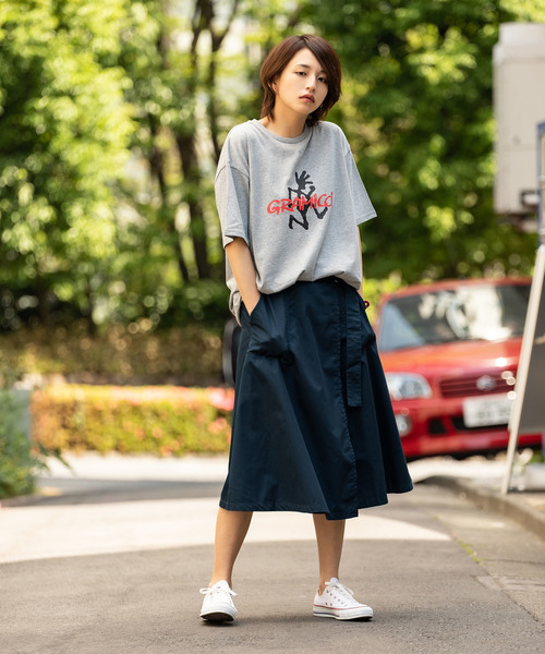 Gramicci(グラミチ)の「GRAMICCI / グラミチ LOGO S/S TEE(Tシャツ/カットソー・メンズ・グレー/ホワイト/ブラック/ミント・M/L/XL/S)」の8枚目の写真