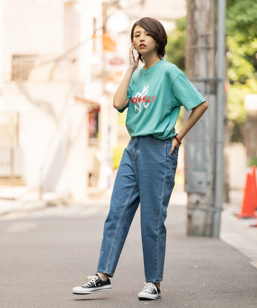 Gramicci(グラミチ)の「GRAMICCI / グラミチ LOGO S/S TEE(Tシャツ/カットソー・メンズ・グレー/ホワイト/ブラック/ミント・M/L/XL/S)」の6枚目の写真