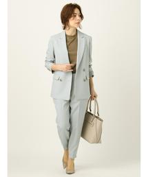 美品　スーツカンパニー　Oggi×TSC ウォッシャブル ダブルブレスト　36 美品 スーツカンパニー Oggi×TSC ウォッシャブル ダブルブレスト 36