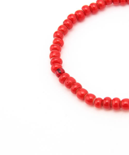 BEAMS（ビームス）の「ROSETTA PRAYER×BEAMS / 別注 コンチョ ブレスレット（ブレスレット・メンズ・インディゴブルー/その他1/レッド/ライトブルー/ブラック/オフホワイト・ONE SIZE）」の17枚目の写真