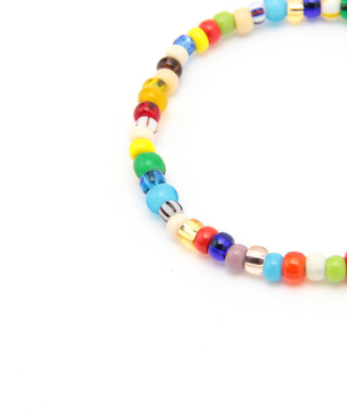 BEAMS（ビームス）の「ROSETTA PRAYER×BEAMS / 別注 コンチョ ブレスレット（ブレスレット・メンズ・インディゴブルー/その他1/レッド/ライトブルー/ブラック/オフホワイト・ONE SIZE）」の21枚目の写真