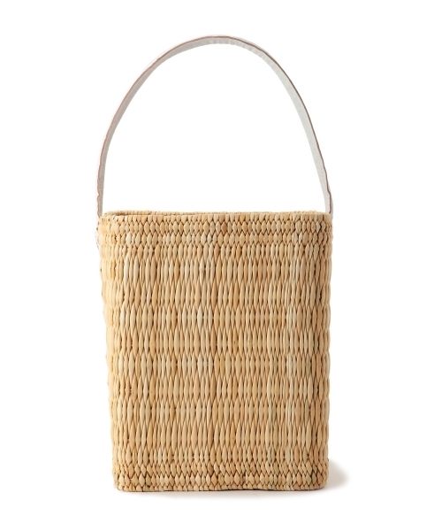 UNITED ARROWS（ユナイテッドアローズ）の「＜Fatima Morocco(ファティマモロッコ＞ ワンハンドル収納バスケット【L】（収納グッズ・ホワイト/ブラック・フリー）」の8枚目の写真