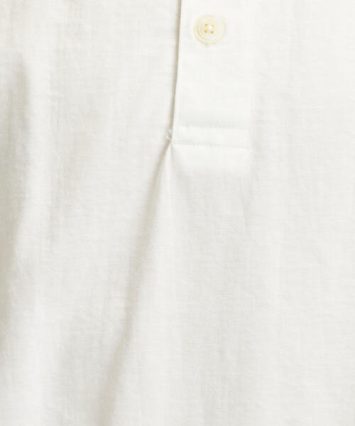 green label relaxing(グリーンレーベルリラクシング)の「CM コットン/ナイロン プレーティング ヘンリーネック 半袖 Tシャツ(Tシャツ/カットソー・メンズ・ホワイト/ブラック/ブラウン・LARGE/MEDIUM/X-LARGE/SMALL)」の11枚目の写真