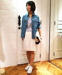 MELROSE claire | レーススカート(スカート)