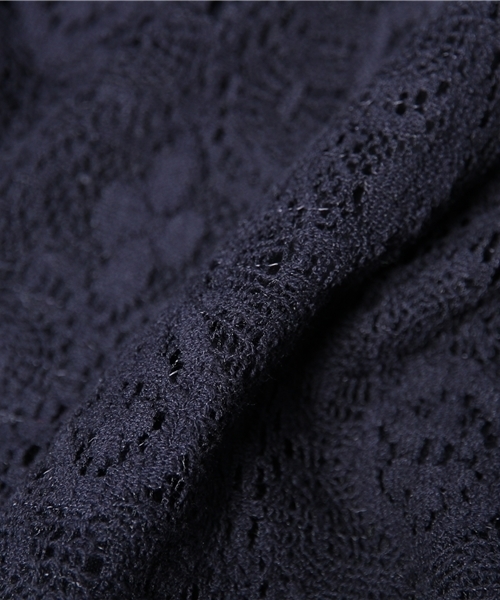 MELROSE claire（メルローズ クレール）の「レーススカート（スカート・レディース・ホワイト/ターコイズブルー/ネイビー・FREE）」の6枚目の写真