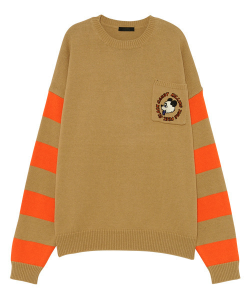 candy stripper FEEL SLACK CANDY ニット Candy Stripper（キャンディストリッパー）の「FEEL SLACK CANDY
