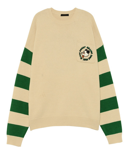 candy stripper FEEL SLACK CANDY ニット Candy Stripper（キャンディストリッパー）の「FEEL SLACK CANDY