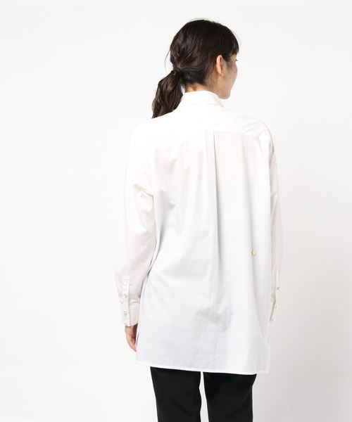 MUVEIL（ミュベール）の「【MUVEIL(ミュベール)】パールモチーフシャツ 