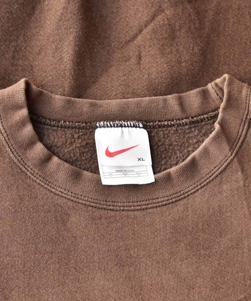 NIKE 90s トレーナー　スウェット　ブラウン ナイキ NIKE ジュニア スウェットトレーナー ナイキ YTH