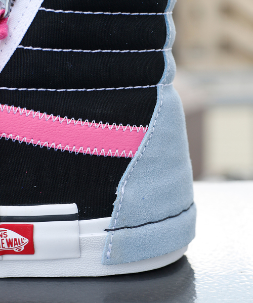 And A（アンドエー）の「VANS ヴァンズ / SK8-HI REISSUE CAP スケートハイ リイシュー サイドジップレザーハイカットスニーカー / VN0A3WM1（スニーカー・メンズ・ブルー/ブラウン×イエロー/ブラック×ピンク・26.5cm/27cm/27.5cm/28cm）」の17枚目の写真