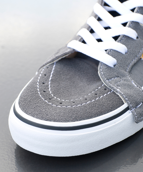 And A（アンドエー）の「VANS ヴァンズ / SK8-HI REISSUE CAP スケートハイ リイシュー サイドジップレザーハイカットスニーカー / VN0A3WM1（スニーカー・メンズ・ブルー/ブラウン×イエロー/ブラック×ピンク・26.5cm/27cm/27.5cm/28cm）」の10枚目の写真