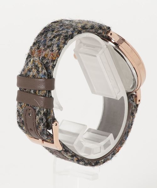 U.S. POLO ASSN.（ユーエスポロアッスン）の「【U.S. POLO ASSN.】ユーエスポロアッスン 腕時計 ブラウンレザー 36mm クォーツ（アナログ腕時計・レディース・シルバー/アイボリー・FREE）」の4枚目の写真