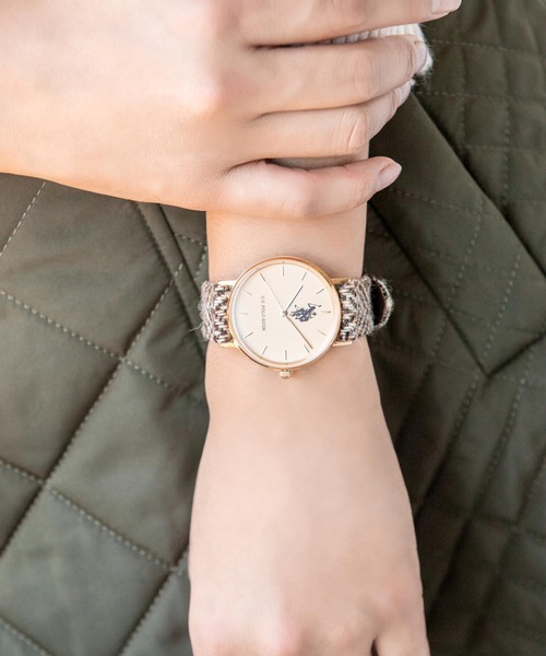 展示未使用品♡ U.S POLO ASSN ポロ アッスン 腕時計 36mm U.S. POLO ASSN.（ユーエスポロアッスン）の「【U.S. POLO ASSN