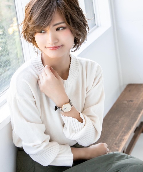 U.S. POLO ASSN.（ユーエスポロアッスン）の「【U.S. POLO ASSN.】ユーエスポロアッスン 腕時計 ブラウンレザー 36mm クォーツ（アナログ腕時計・レディース・シルバー/アイボリー・FREE）」の17枚目の写真