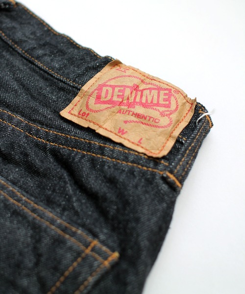 Denime（ドゥニーム）の「66 TYPE BLACK W28-34 L34（デニムパンツ・メンズ・ワンウォッシュ/ブラック・28inch/29inch/30inch/31inch/32inch/33inch/34inch/32）」の10枚目の写真