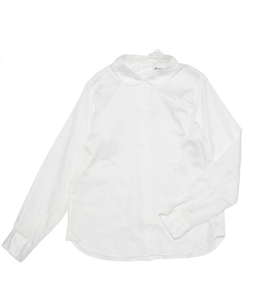 BEAMS BOY（ビームスボーイ）の「BEAMS BOY / チビ ラウンドカラー バックボタン ブラウス（シャツ/ブラウス・レディース・ホワイト・ONE SIZE）」の14枚目の写真