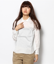 BEAMS BOY | BEAMS BOY / チビ ラウンドカラー バックボタン ブラウス(シャツ/ブラウス)