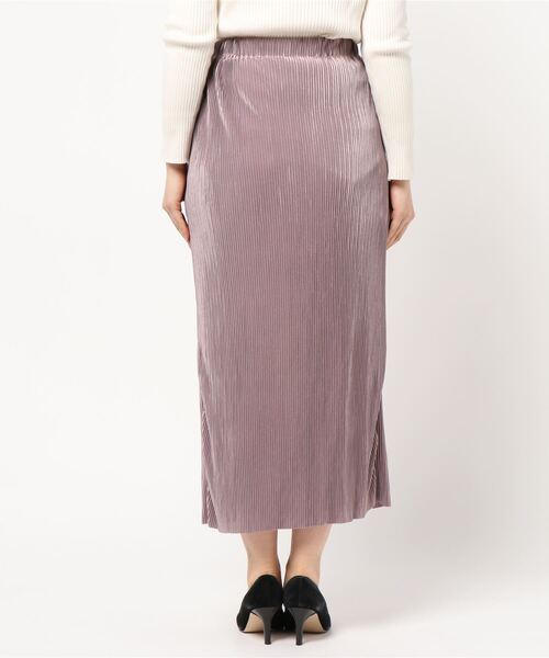 coca（coca）（コカ）の「艶感リブスカート（スカート・レディース・ブラック/パープル/ブラウン/ブルー・ONE SIZE）」の16枚目の写真