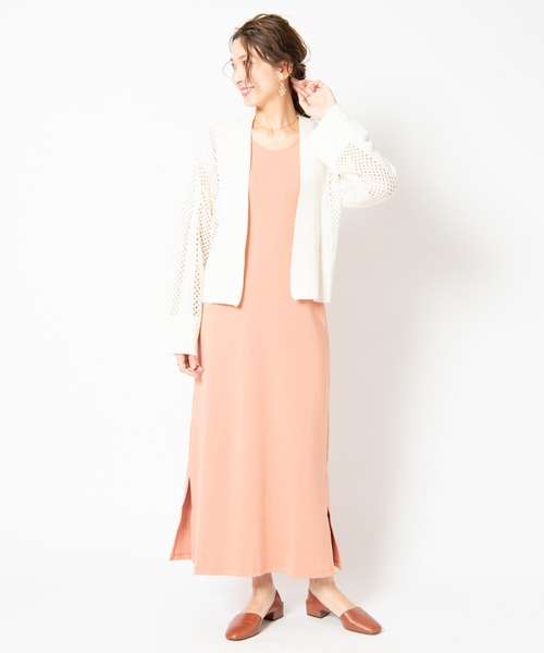 LAYMEE（レイミー）の「Onans knit cardigan / オナンズニットカーディガン（カーディガン/ボレロ・レディース・ホワイト/ブラック/グレー・FREE）」の9枚目の写真