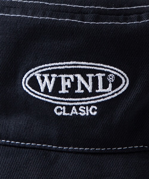 WEGO（ウィゴー）の「WEGO/配色ステッチバケットハット（ハット・レディース・ホワイト/ブラック・FREE）」の9枚目の写真