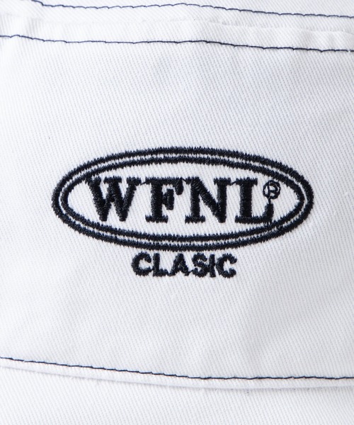 WEGO（ウィゴー）の「WEGO/配色ステッチバケットハット（ハット・レディース・ホワイト/ブラック・FREE）」の3枚目の写真