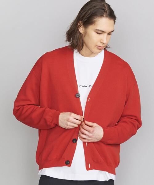 BEAUTY&YOUTH UNITED ARROWS(ビューティーアンドユースユナイテッドアローズ)の「BY ミラノリブ ワイドフォルム カーディガン(カーディガン/ボレロ・メンズ・ブラック/ネイビー/レッド・SMALL/X-LARGE/MEDIUM/LARGE)」の13枚目の写真