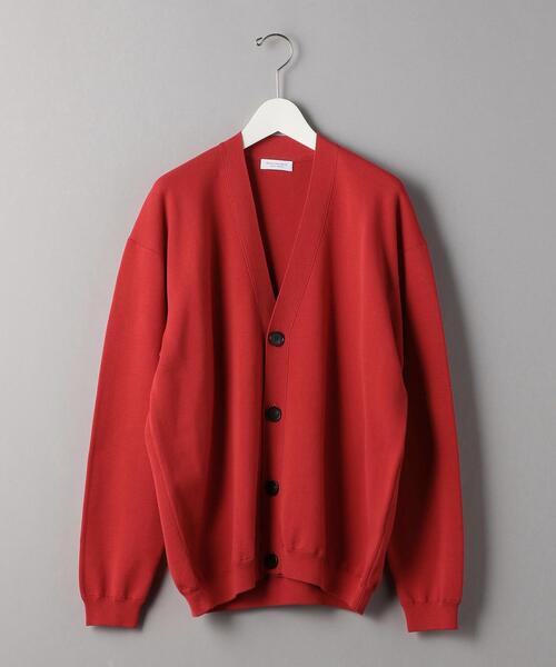 BEAUTY&YOUTH UNITED ARROWS(ビューティーアンドユースユナイテッドアローズ)の「BY ミラノリブ ワイドフォルム カーディガン(カーディガン/ボレロ・メンズ・ブラック/ネイビー/レッド・SMALL/X-LARGE/MEDIUM/LARGE)」の8枚目の写真