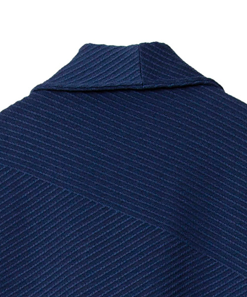 NO ID.（ノーアイディ）の「切替ショールカラーJKT（テーラードジャケット・メンズ・ブラック/ネイビー/ライトグレー・ONE SIZE）」の16枚目の写真