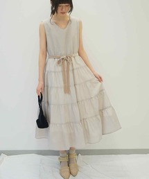 Haupia ハウピアのワンピース ティアード 通販 Zozotown