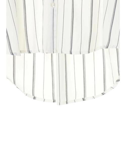 AMERICAN HOLIC(アメリカンホリック)の「スキッパースタンドカラーシャツ *(シャツ/ブラウス・レディース・ホワイト系その他6/ブルー系その他4/オフホワイト/ベージュ・M/L)」の10枚目の写真