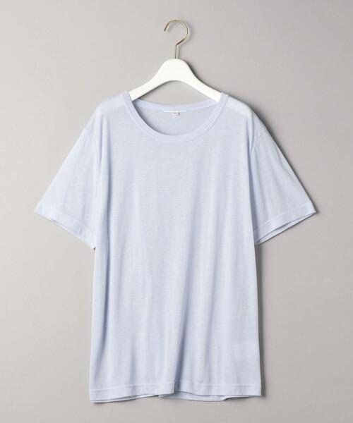 Acne Studios(アクネストゥディオズ)の「<Acne Studios>ベーシックTシャツΨ◇о(Tシャツ/カットソー・レディース・ホワイト/ブラック/ライトブルー・SMALL)」の3枚目の写真