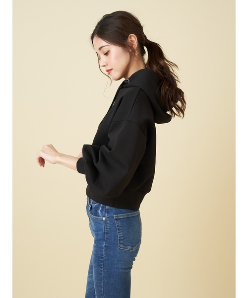 ROYAL PARTY(ロイヤルパーティー)の「【ZOZO限定】プルオーバーパーカー(パーカー・レディース・パープル/ボルドー/ベージュ/オフホワイト/ブラック/ブルー/グリーン・FREE)」の11枚目の写真