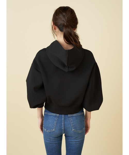 ROYAL PARTY(ロイヤルパーティー)の「【ZOZO限定】プルオーバーパーカー(パーカー・レディース・パープル/ボルドー/ベージュ/オフホワイト/ブラック/ブルー/グリーン・FREE)」の12枚目の写真