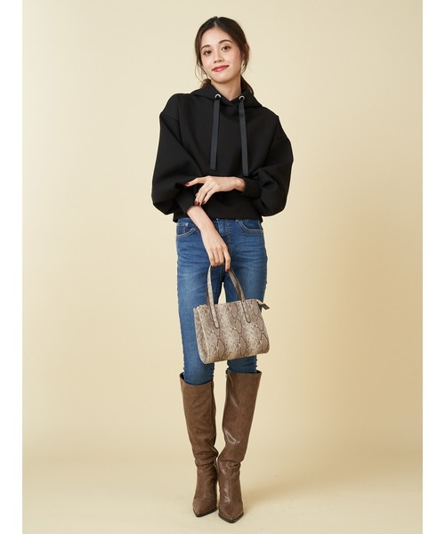 ROYAL PARTY(ロイヤルパーティー)の「【ZOZO限定】プルオーバーパーカー(パーカー・レディース・パープル/ボルドー/ベージュ/オフホワイト/ブラック/ブルー/グリーン・FREE)」の13枚目の写真