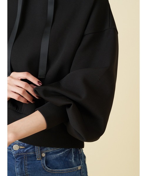 ROYAL PARTY(ロイヤルパーティー)の「【ZOZO限定】プルオーバーパーカー(パーカー・レディース・パープル/ボルドー/ベージュ/オフホワイト/ブラック/ブルー/グリーン・FREE)」の15枚目の写真