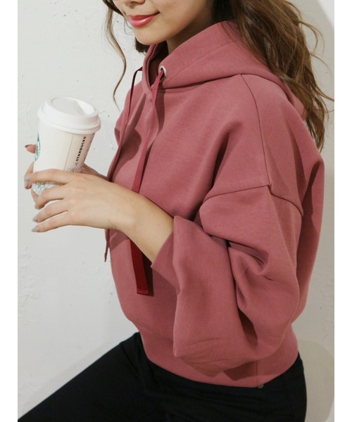 ROYAL PARTY(ロイヤルパーティー)の「【ZOZO限定】プルオーバーパーカー(パーカー・レディース・パープル/ボルドー/ベージュ/オフホワイト/ブラック/ブルー/グリーン・FREE)」の9枚目の写真