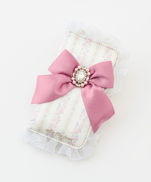 Mille Fille Closet By Lodispotto ミルフィーユクローゼットバイロディスポット の 手帳型 Petit Flowerスマホケース Mille Fille Closet ミルフィーユクローゼット スマホケース カバー Wear