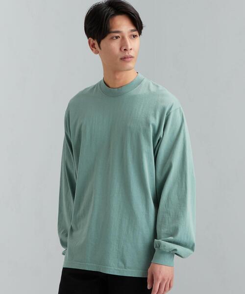 LOS ANGELES APPAREL（ロサンゼルスアパレル）の「OTL 別注 [ ロサンゼルスアパレル ] LOS ANGELES APPAREL G/D 長袖 Tシャツ（Tシャツ/カットソー・メンズ・ブラック/ベージュ/ケリー/ダークブラウン・MEDIUM/X-LARGE/LARGE）」の4枚目の写真