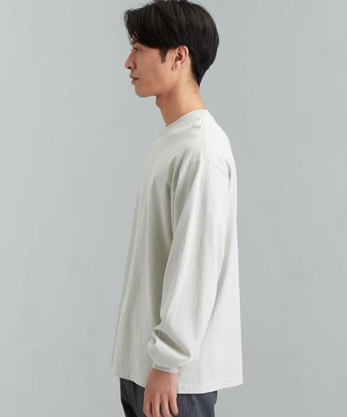 LOS ANGELES APPAREL（ロサンゼルスアパレル）の「OTL 別注 [ ロサンゼルスアパレル ] LOS ANGELES APPAREL G/D 長袖 Tシャツ（Tシャツ/カットソー・メンズ・ブラック/ベージュ/ケリー/ダークブラウン・MEDIUM/X-LARGE/LARGE）」の6枚目の写真