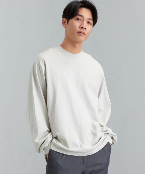 LOS ANGELES APPAREL（ロサンゼルスアパレル）の「OTL 別注 [ ロサンゼルスアパレル ] LOS ANGELES APPAREL G/D 長袖 Tシャツ（Tシャツ/カットソー・メンズ・ブラック/ベージュ/ケリー/ダークブラウン・MEDIUM/X-LARGE/LARGE）」の5枚目の写真